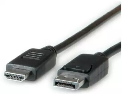 ROLINE DisplayPort - HDMI Male - Male összekötő kábel 2m (11.04.5781)