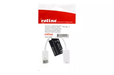 Roline DisplayPort (apa - m) - HDMI (anya - f) átalakító kábel (12.03.3134A-10)