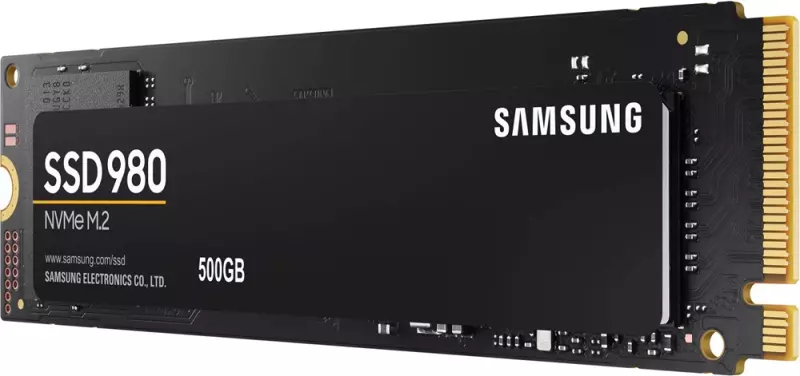 Samsung 980 500GB M.2 NVMe PCIe SSD meghajtó, (2280) (MZ-V8V500BW)