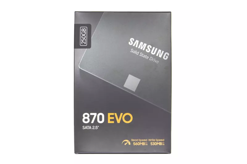 Samsung SSD 870 EVO 250GB SSD meghajtó (MZ-77E250)