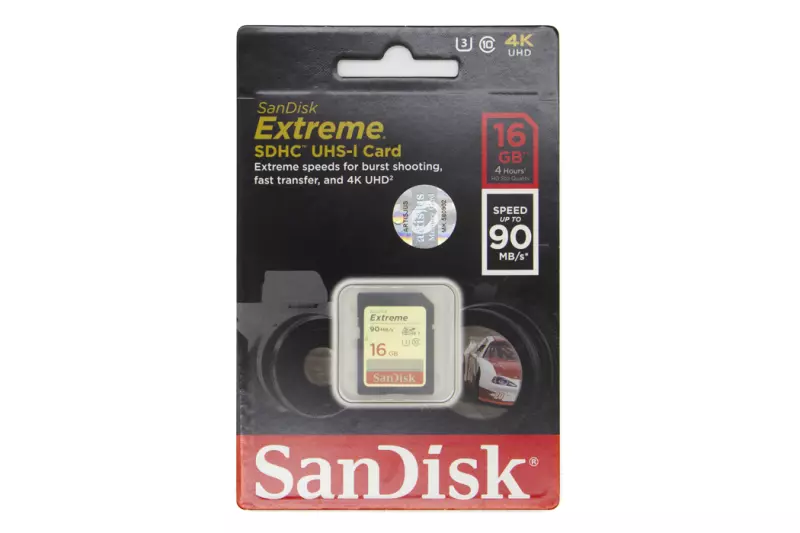 SanDisk Extreme SDHC UHS-I 16GB kártya (139747)