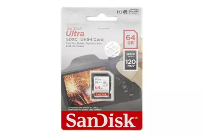 SanDisk Ultra SDHC UHS-I 64GB kártya (186497)