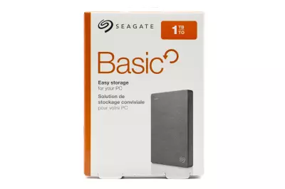 Seagate Basic 1TB külső (USB 3.0) HDD, winchester (STJL1000400) | 2 év garancia!