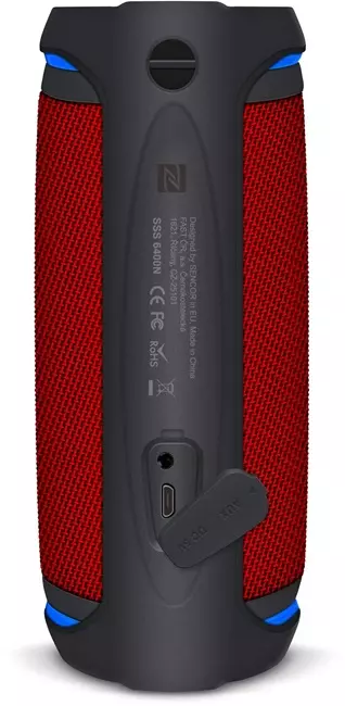 Sencor 30W Vízálló Bluetooth Hangszóró, piros (6400N TE)