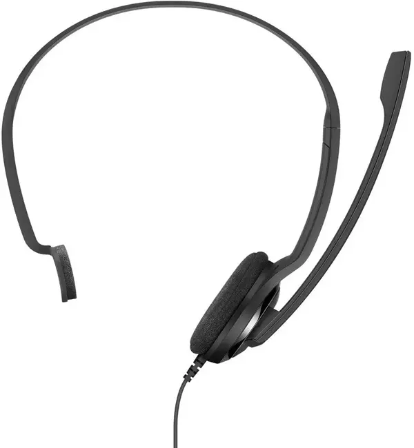Sennheiser Mono Headset, Fejhallgató Zajszűrős Mikrofonnal, Mobiltelefonoz, PC-hez, Ügyfélszolgálatra, Fontos telefonhívásokhoz (PC 7 USB)