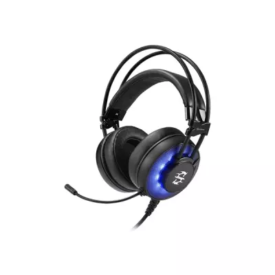 Sharkoon Skiller SGH2 Gamer Fejhallgató, PS4 kompatibilis, USB, Blue LED, Headset Mikrofonnal (4044951019984)