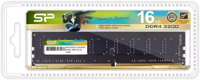 Silicon Power 16GB DDR4 3200MHz Desktop PC LONG DIMM memória modul, (SP016GBLFU320X02)
