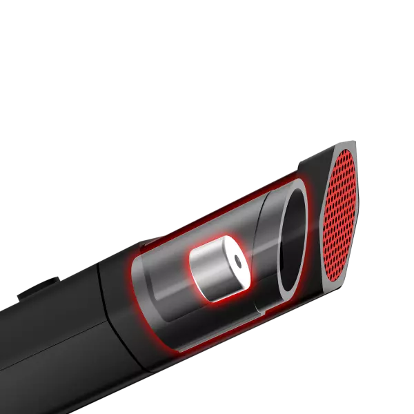 Spirit of Gamer Mikrofon - EKO, 140cm USB Kábel, Állvány, Fekete-Piros (MIC-EKO)