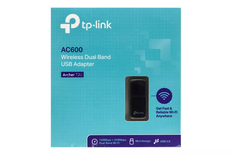 TP-LINK Archer T2U (AC600) 150+433Mbps Dual Band USB WiFi adapter