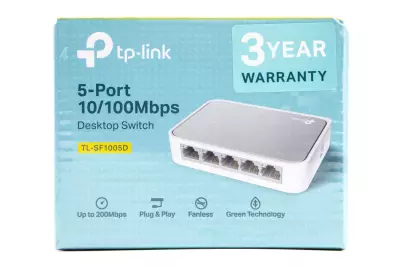 TP-Link 5 portos 10/100Mbps Fast Ethernet Switch, TL-SF1005D
