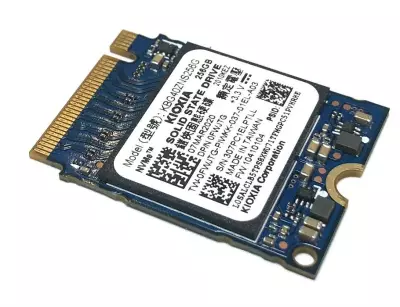 Toshiba KIOXIA 256GB M.2 PCIe NVME SSD meghajtó kártya, (2230) (KBG40ZNS256G)