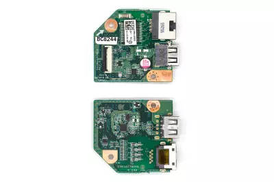 Toshiba Satellite L50-B, L50D-B, L50T-B gyári új USB / RJ45 csatlakozó panel (A000294980)
