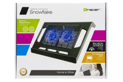 Tracer Snowflake hűtőpad (2db ventilátor, LED világítás) (TRASTA44452)