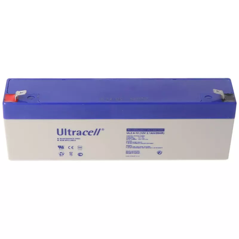 Ultracell UL2.4-12 12V 2.4Ah Akkumulátor zárt, gondozásmentes AGM (AU-1219)