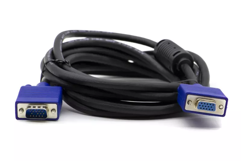 Wiretek 3m-es VGA monitor hosszabbító kábel anya/apa (PV11E-3)