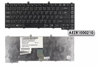 Acer Aspire 9120 sorozat fekete UK angol laptop billentyűzet