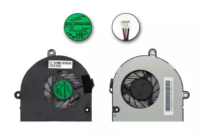 Acer Aspire 5252, 5552, eMachines E442, Packard Bell TK81 gyári új hűtő ventilátor (UMA) (AB07505MX12B300 0PEW71)