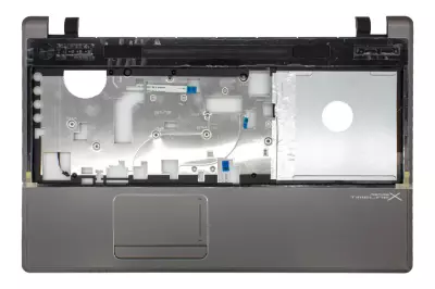 Acer Aspire 5820 gyári új ezüst-fekete felső fedél hangszóróval és touchpaddal (60.PTN07.002)