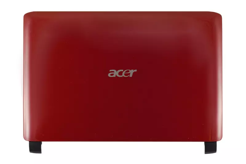 Acer Aspire One 532h, NAV50 LCD hátlap, Back Cover, AP0AE000161, piros