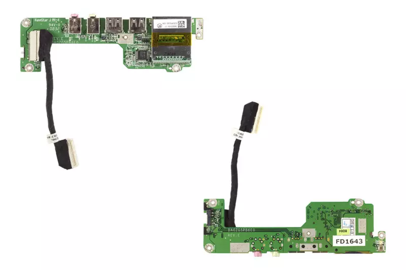 Acer Aspire One ZG3, ZG5 Audio, USB és kártyaolvasó panel, DA0ZG5PB6E0