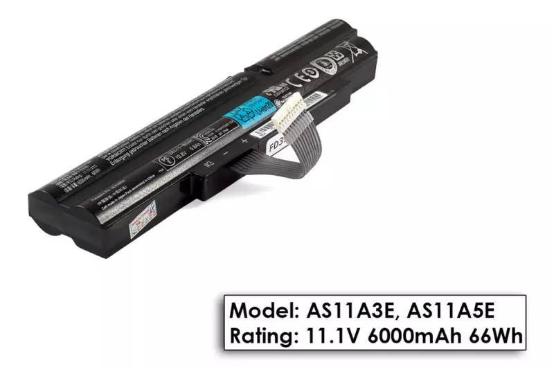 Acer Aspire TimelineX 3830TG, 4830T, 5830T Gyári új akkumulátor  AS11A3E, AS11A5E, BT.00603.126