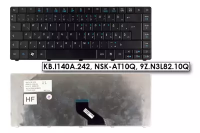 Acer Travelmate 8472G fekete magyar laptop billentyűzet
