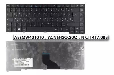 Acer Travelmate 4750ZG fekete magyar laptop billentyűzet