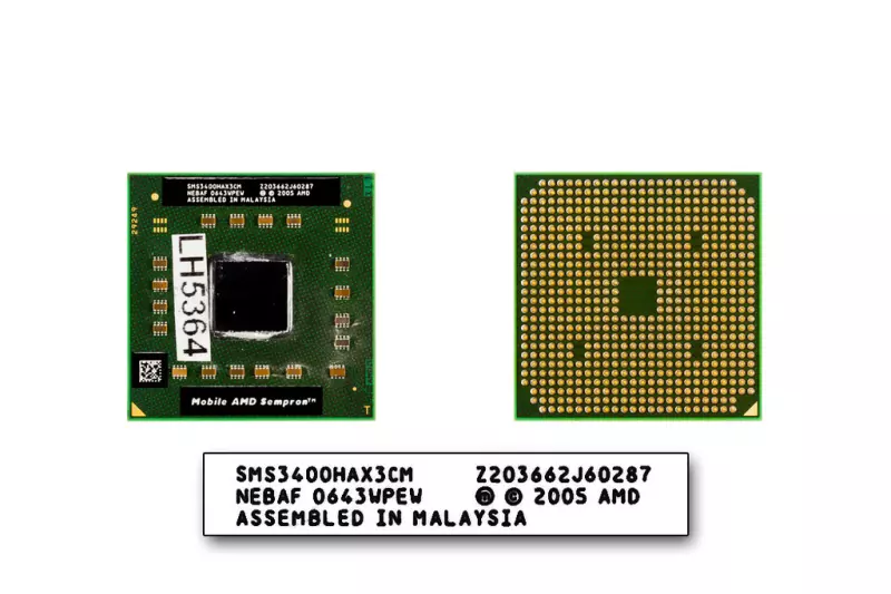 AMD Sempron 3400+ 1800MHz használt CPU (SMS3400HAX3CM)