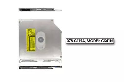 Apple MacBook Pro 13'', 15'', 17'' Unibody gyári új 9.5mm-es DVD meghajtó (078-0619A, Model: GS41N)