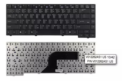 Asus A7000 (A7) A7J fekete US angol laptop billentyűzet