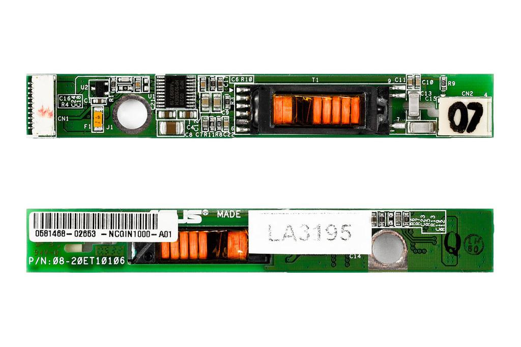Asus A6 használt Kijelző Inverter (08-20ET10106, 08G26AB10107)