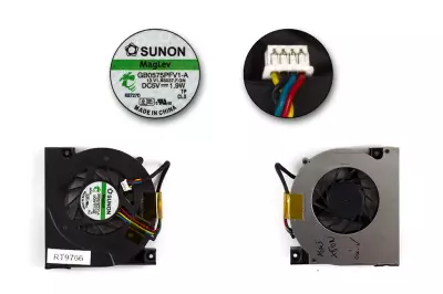 Asus A9T, A94, X50, F5, G2S használt hűtő ventilátor (4 eres) (GB0575PFV1-A)
