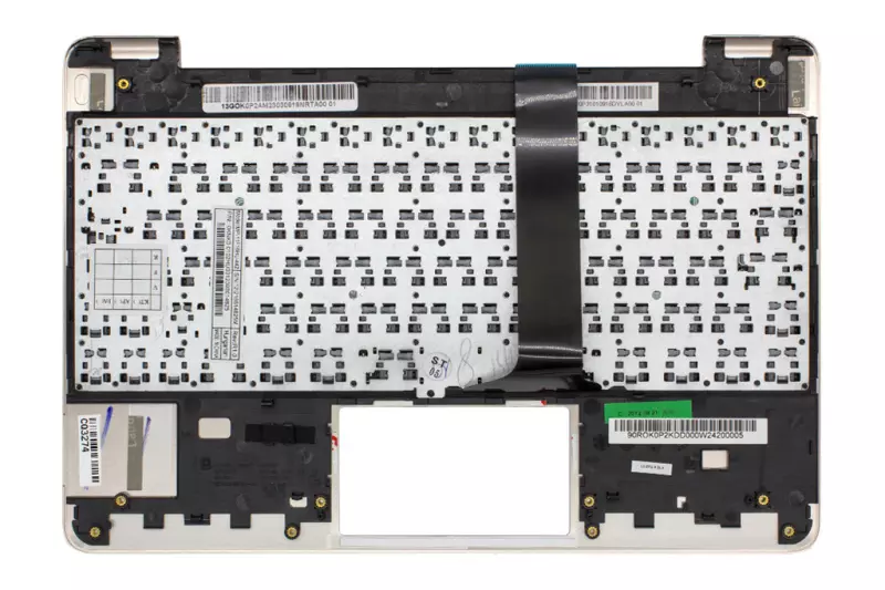 Asus EeePad Transformer TF201, TF700T, TF700KL MAGYAR ezüst dokkoló laptop billentyűzet modul (90R-OK0A1KDD000Y)