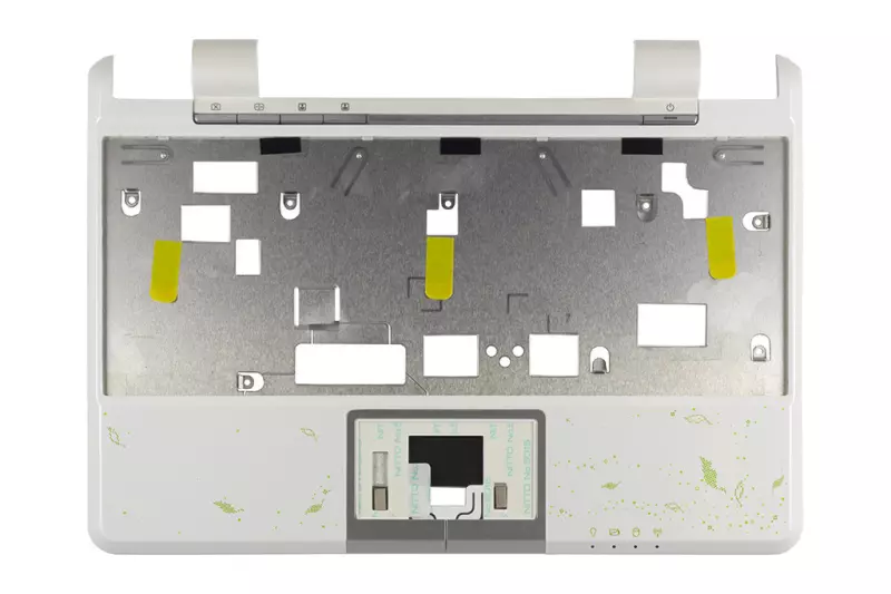 Asus EEEPC 1000H, 1000HA, gyári új netbook felső fedél, fehér,zöld mintákkal, 13GOA0D5AP040-30