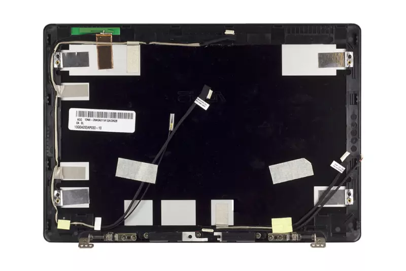 Asus EEEPC 1018P netbookhoz gyári új LCD hátlap zsanérokkal, WiFi antennákkal, webkamera kábellel és hangszórókkal (13GOA283AP030-10)