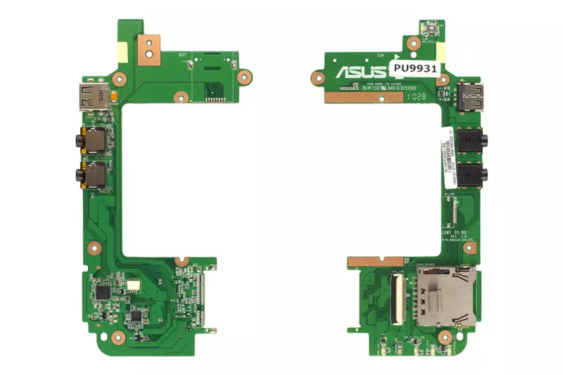 Asus EEEPC 1201HA, 1201HAB gyári új bekapcsoló/USB panel (USB, Audio, Card reader), 60-OA1RIO2000-A02