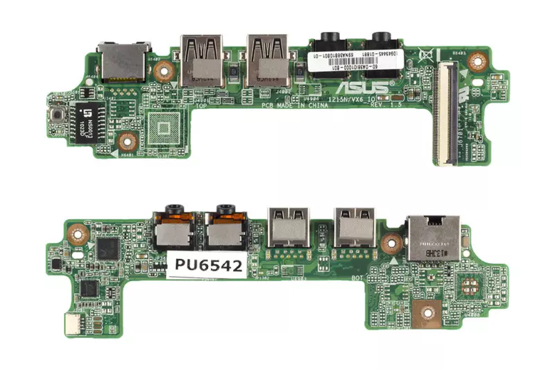 Asus EEEPC 1215P gyári új I/O panel (USB, LAN, Audio) 60-OA38IO1000-B01
