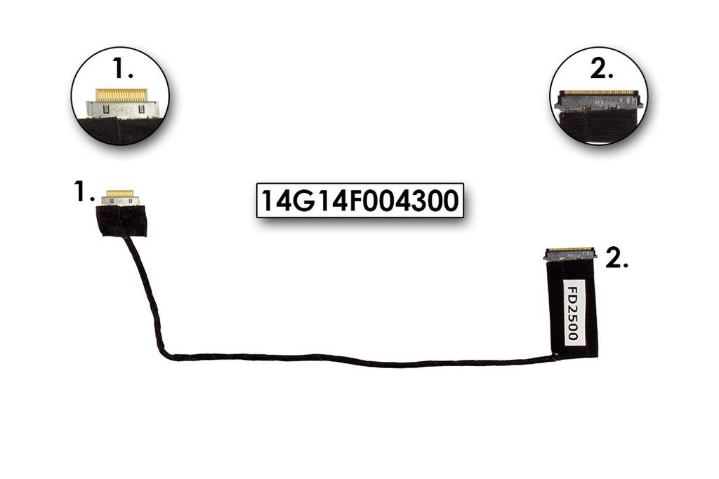 Asus EEEPC 900 használt 8,9 inch LCD Kábel (14G14F004300)
