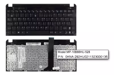 Asus EEEPC Seashell 1015BX fekete magyar laptop billentyűzet