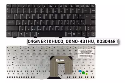 Asus F9 sorozat F9E fekete magyar laptop billentyűzet