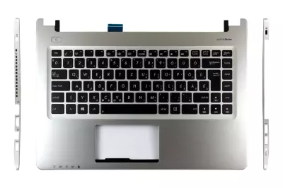 Asus K46 K46CB ezüst-fekete magyar laptop billentyűzet