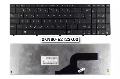 Asus P53 sorozat P53E fekete szlovák laptop billentyűzet