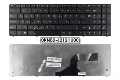 Asus N53 sorozat N53DA fekete magyar laptop billentyűzet