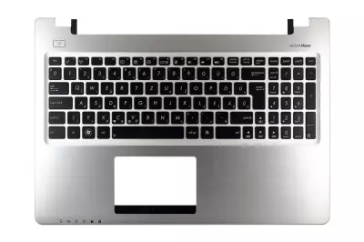 Asus K56 K56CB ezüst-fekete magyar laptop billentyűzet