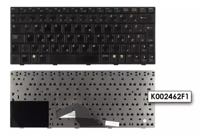Asus S5000 (S5) S5200N fekete magyar laptop billentyűzet