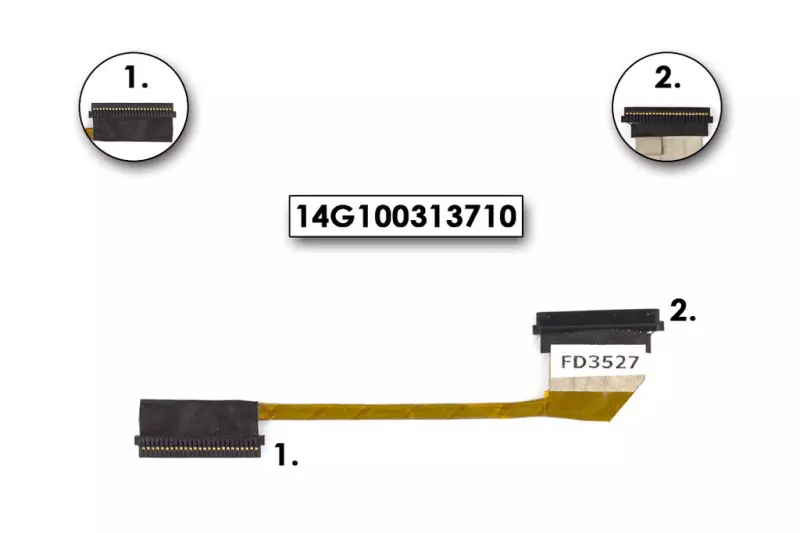 Asus M51 sorozat használt LCD inverter Fly kábel, 14G100313710