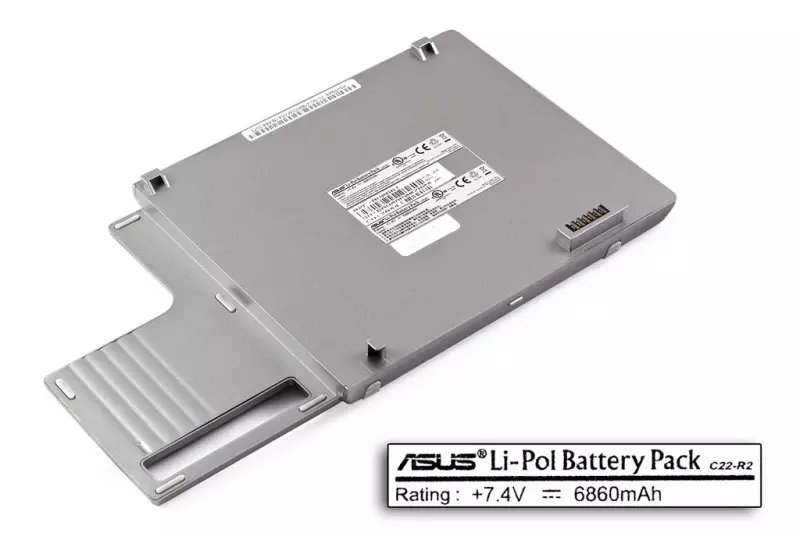 Asus R2 sorozat R2E laptop akkumulátor, gyári új, 8 cellás (6860mAh)