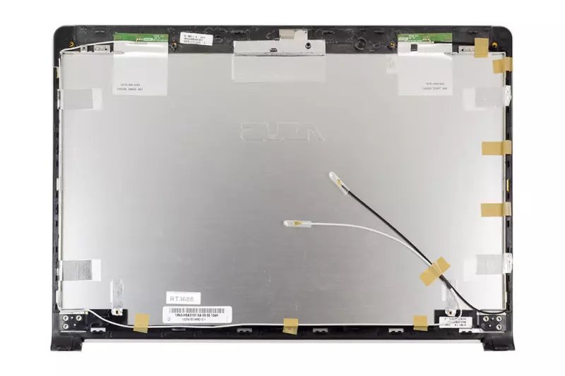Asus UL80 sorozatú gyári új LCD hátlap WiFi antennával, ezüst, 13GNYE1AM010-1
