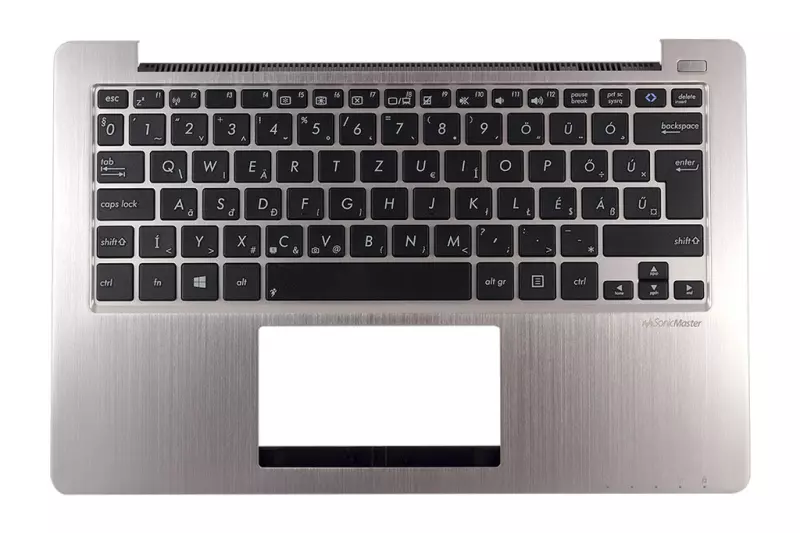 Asus VivoBook S200E ezüst magyar laptop billentyűzet