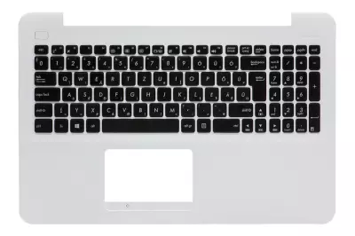 Asus X555 sorozat X555LF fehér-fekete magyar laptop billentyűzet
